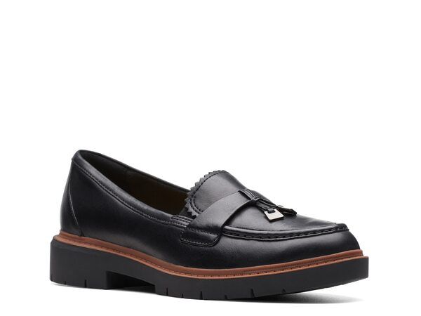 クラークス レディース シューズ スリッポン・ローファー Clarks Westlyn Bella Loafer Black ブラック