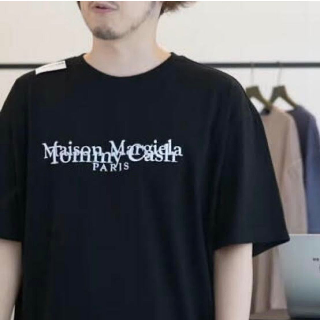 kT36 Maison Margiela × Tommy Cash Tシャツ XL 大きいサイズ ユニ