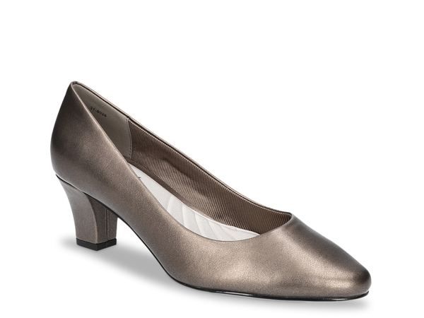 イージーストリート レディース シューズ パンプス Easy Street Ballari Pump Pewter Metallic ピューター