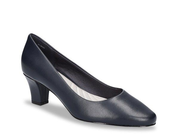 イージーストリート レディース シューズ パンプス Easy Street Ballari Pump Navy ネイビー