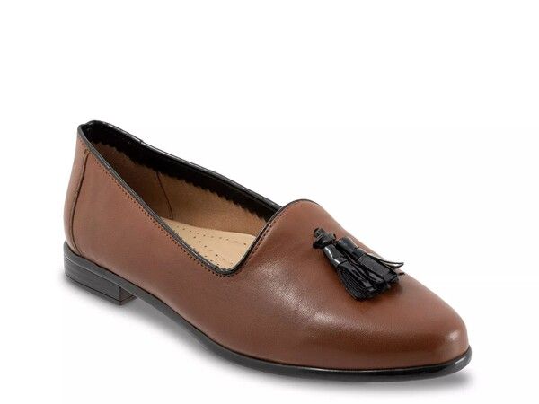 トロッターズ レディース シューズ スリッポン・ローファー Trotters Liz Loafer Dark Brown ブラウン