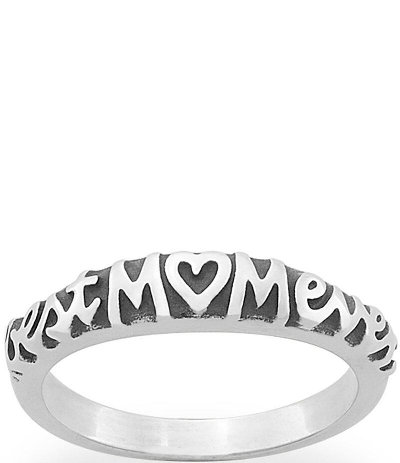 ジェームズ エイヴリー レディース アクセサリー 指輪 James Avery Best Mom Ever Ring Sterling Silver シルバー