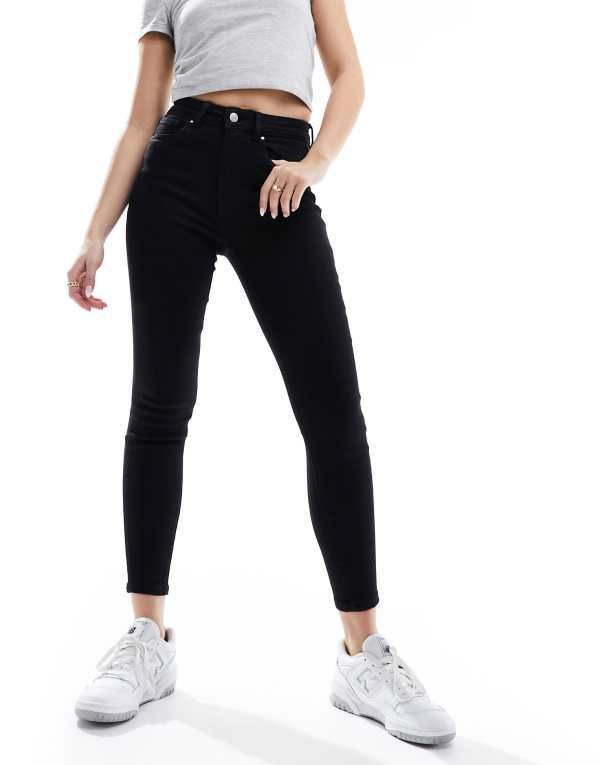 オンリー レディース ボトムス デニムパンツ ジーンズ ONLY high rise skinny jeans Black ブラック