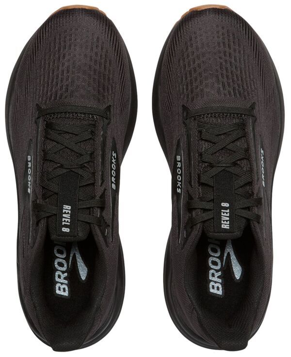 ブルックス メンズ シューズ スニーカー Brooks Mens Revel 8 Running Shoes BlackBlack ブラック