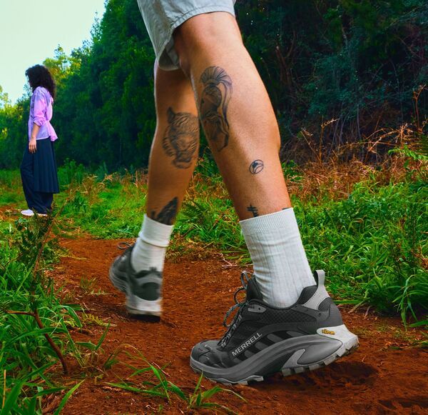 メレル メンズ シューズ スニーカー Merrell Mens Moab Speed 2 GORETEX Hiking Shoes Asphalt
