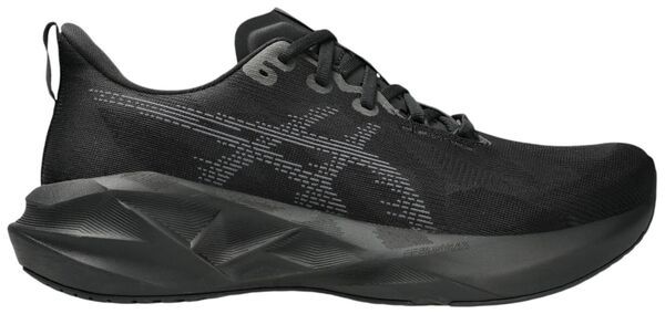 アシックス メンズ シューズ スニーカー ASICS Mens NOVABLAST 5 Running Shoes BlackGrey ブラック