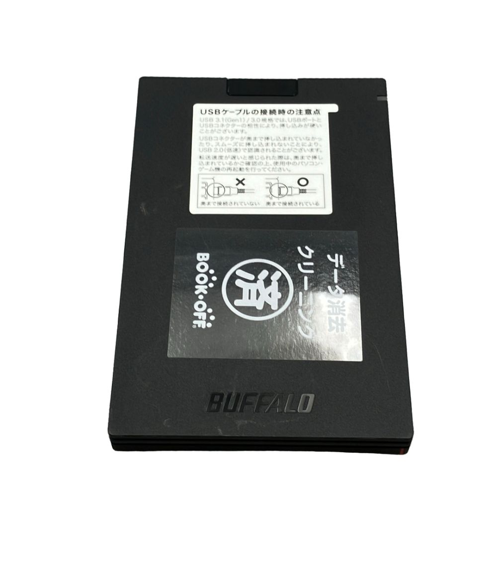 送料込】Buffalo 外付けポータブルSSD 1TB SSD-PG1.0U3-B/NL PS5/PS4対応