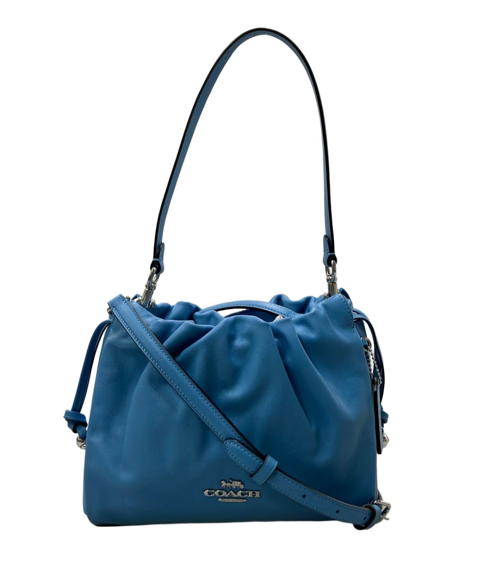美品 コーチ ショルダーバッグ 2WAY 肩掛け 斜め掛け CT763 レディース COACH