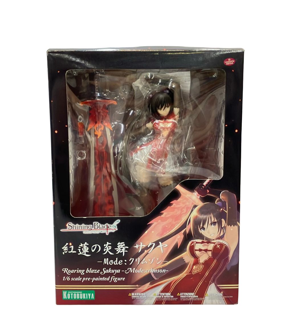 コトブキヤ シャイニング・ブレイド 1/6 紅蓮の炎舞 サクヤ Mode:クリムゾン フィギュア