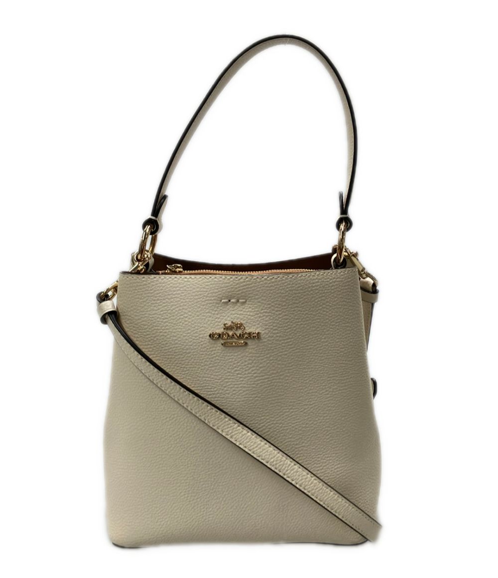 美品 コーチ ハンドバッグ ショルダーバッグ バケットバッグ 2WAY 斜め掛け レザー 1011 レディース COACH