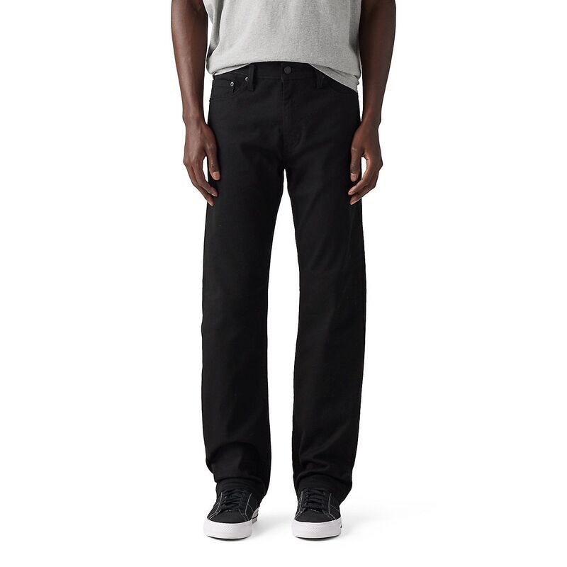 リーバイス メンズ ボトムス デニムパンツ ジーンズ Mens Levis 513 Slim Straight Stretch Jeans Black ブラック