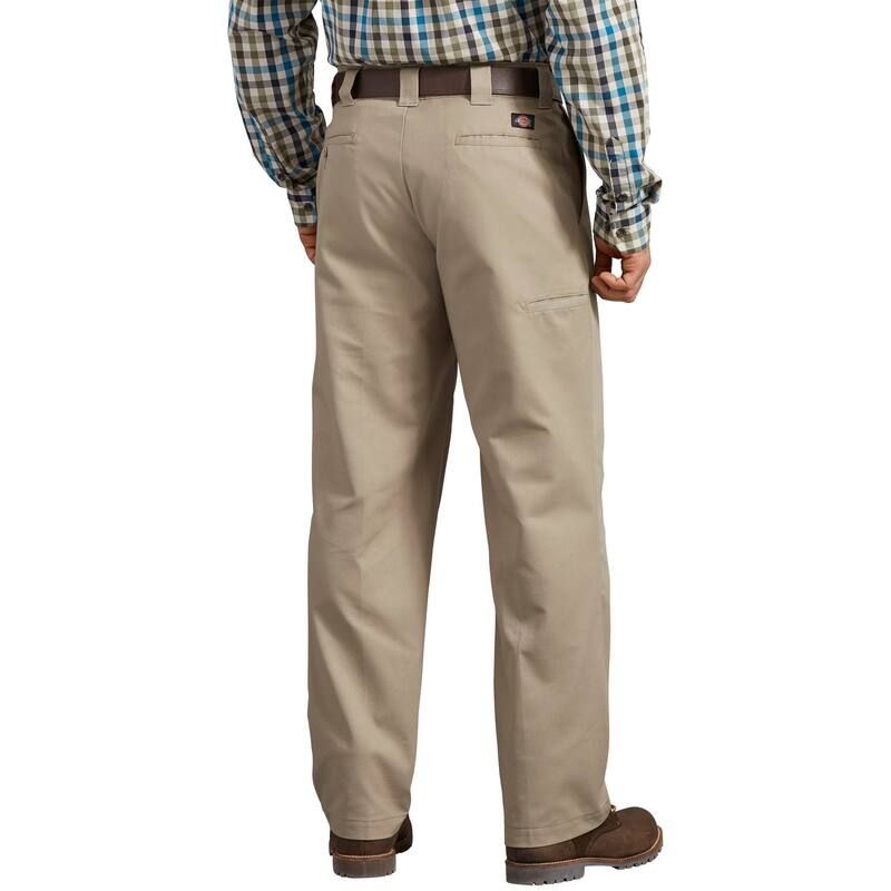 ディッキーズ メンズ ボトムス カジュアルパンツ Mens Dickies RegularFit ActiveWaistband Work Pants Dark Navy ネイビー
