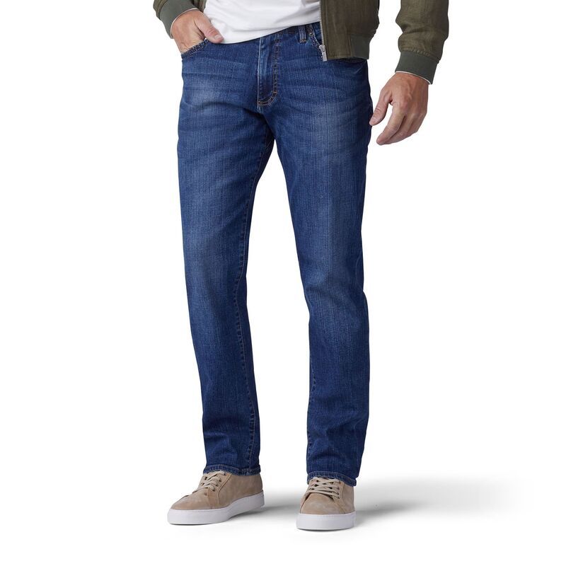 リー メンズ ボトムス デニムパンツ トール ジーンズ Big Tall Mens Leextreme Motion Straight Fit Jeans Maddox