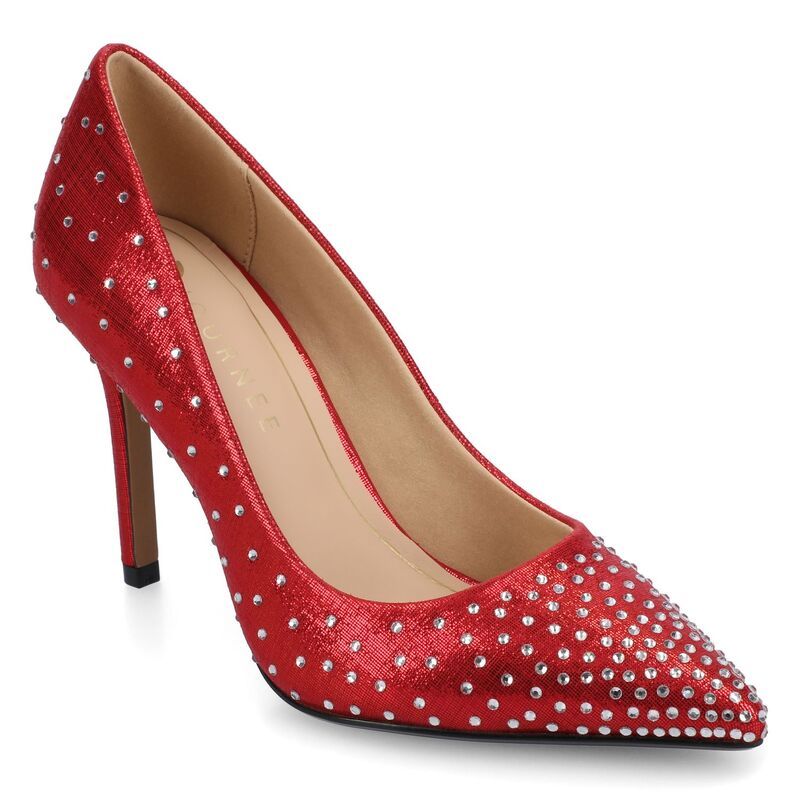 ジャーニー レディース シューズ パンプス ヒール Journee Venus Womens Pointed Toe Stiletto Heel Comfort Dress Pumps Red レッド