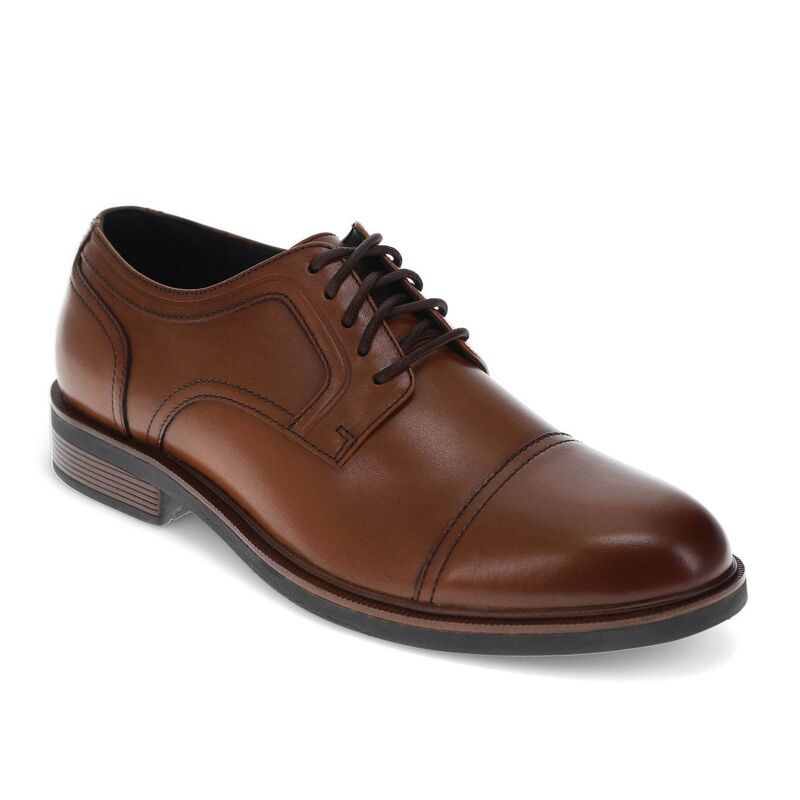 ドッカーズ メンズ シューズ オックスフォード キャップ Dockers Allen Mens Captoe Dresshoes Butterscotch