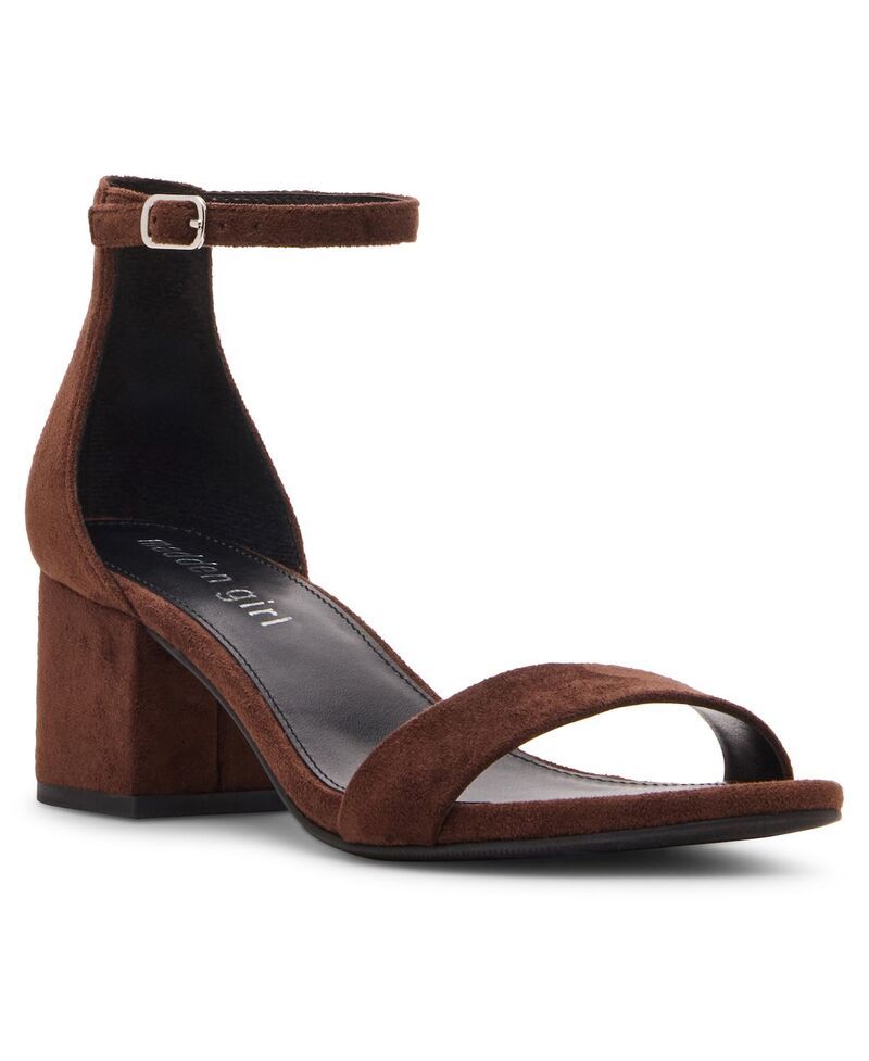 マッデンガール レディース シューズ パンプス サンダル madden girl Ileana Womens Dressandals Chocolate チョコレート