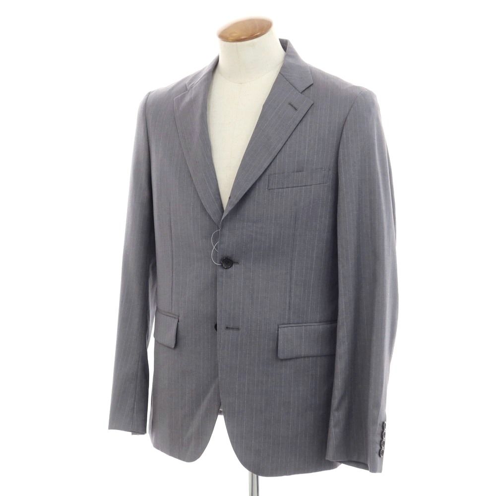 【中古】コムデギャルソン オムドゥ COMME des GARCONS HOMME DEUX 2024年春夏 テーラードジャケット グレーxライトスマルトブルー【サイズM】【メンズ】
