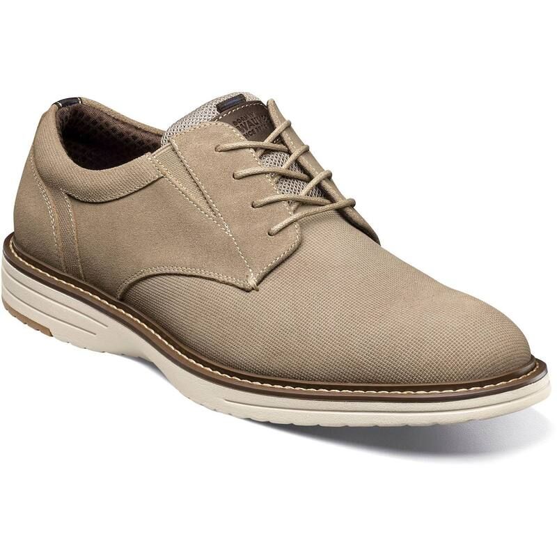 ノンブッシュ メンズ シューズ オックスフォード スエード Nunn Bush Griff Mensuede Plain Toe Oxford Shoestone ストーン