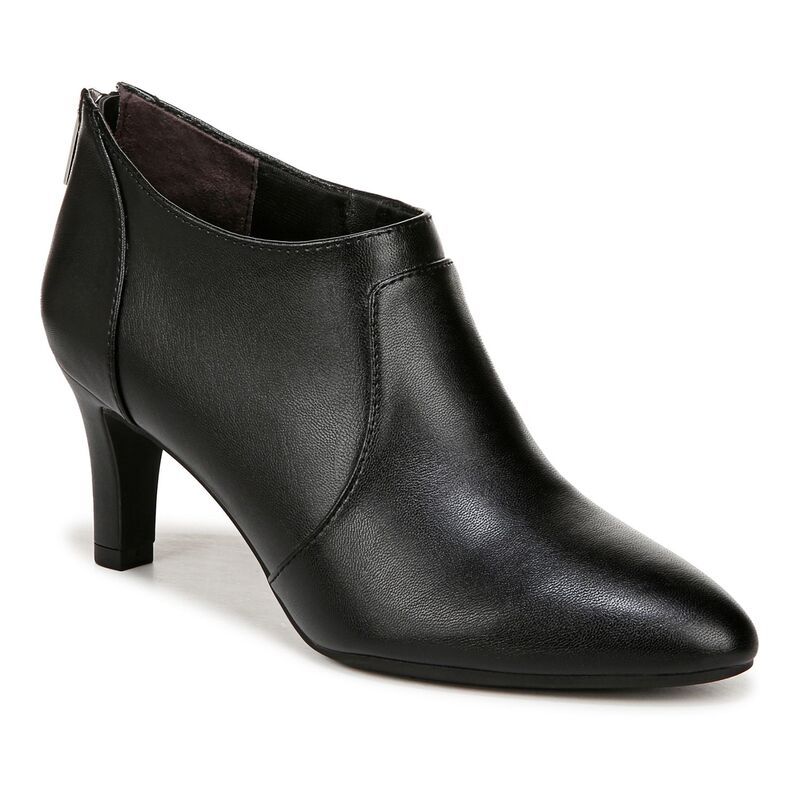 ライフストライド レディース シューズ ブーツ・レインブーツ アンクル ヒール LifeStride Gia 2 Womens Heeled Ankle Boots Black Fabric ブラック