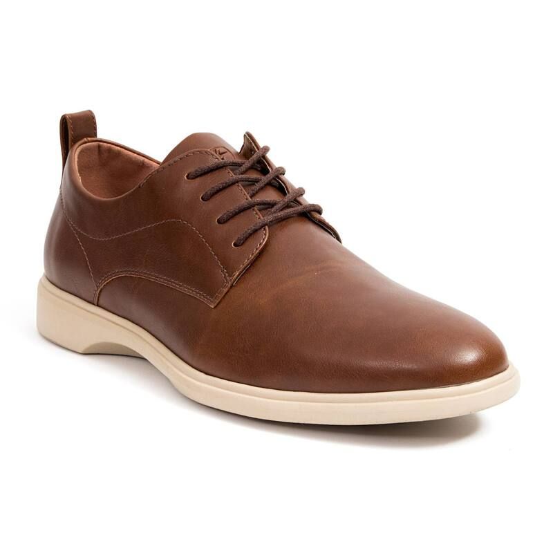 ディアースタッグス メンズ シューズ オックスフォード Deer Stags Lisbon SUPRO Sock Men s Dress Oxfords Brown Smooth ブラウン