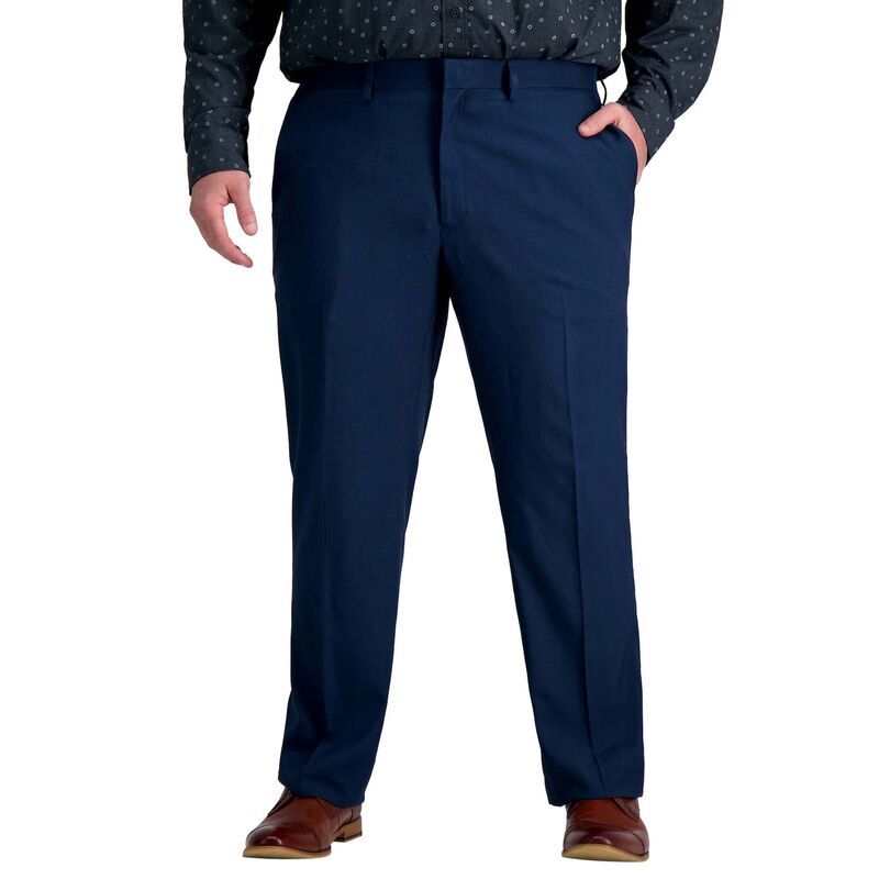 ハガー メンズ ボトムス カジュアルパンツ トール Big Tall HaggarR Premium Comfort StraightFit FlatFront Dress Pants Blue ブル