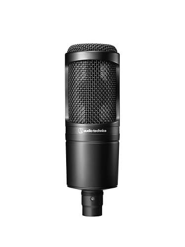 【迅速に発送】オーディオテクニカ AT2020 コンデンサーマイク XLR 動画配信 宅録 ポッドキャスト 実況 DTM レコーディング マイク 【国内正規品】 ブラック