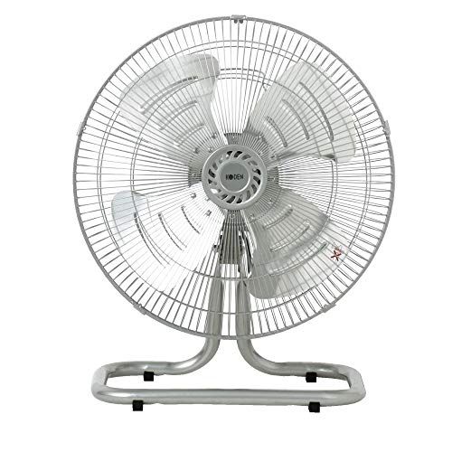 【迅速に発送】広電 工業扇 据置き 床置き型 45cm アルミ羽根 首振り 3段階風量 羽根簡単取付 高さ60cm CFF452DMA