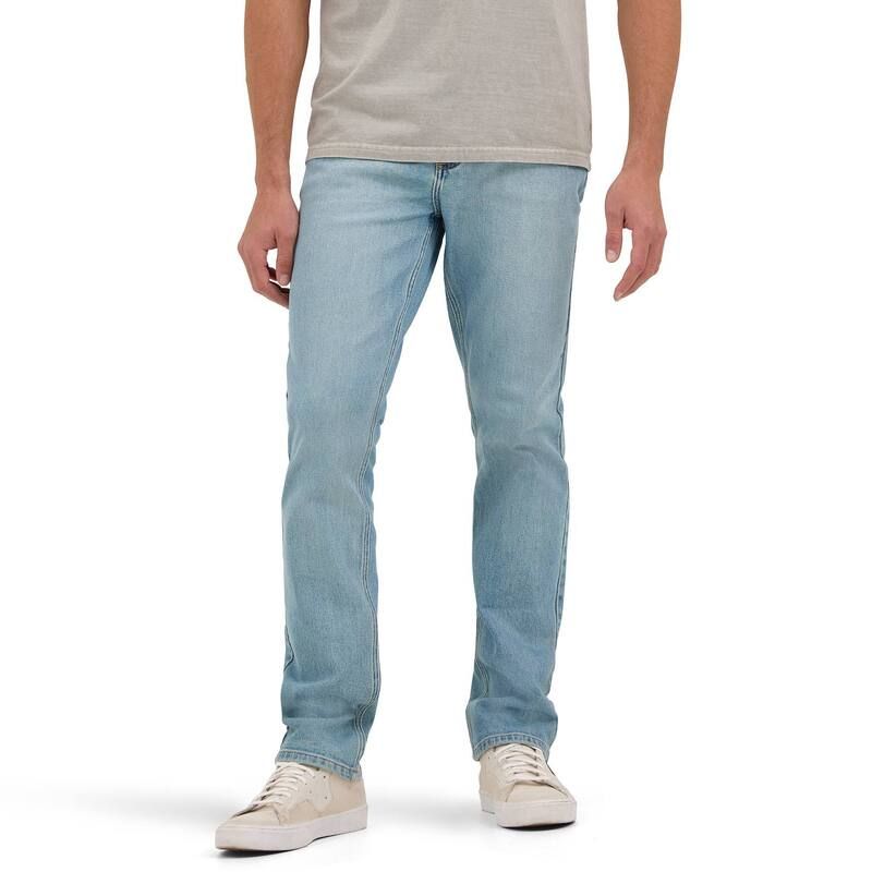 ラングラー メンズ ボトムス デニムパンツ スリムフィット ジーンズ Mens Wrangler Slim Fit Straight Jeans Glacier