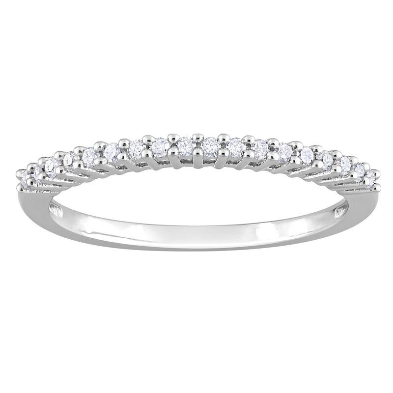 ステラ グレース レディース アクセサリー リング Stella Grace Sterling Silver 15 CaratW Diamond Anniversary Band Sterling シ
