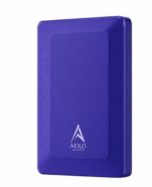 AIOLO INNOVATION 外付けハードディスク 1TB 保証3年 超薄型 2.5インチ USB3.2対応 ポータブルハードディスク テレビ録画/PC/Mac/PS4/PS5/XBox対応 A3-1T-PR-AJ（パープル）e ef636894