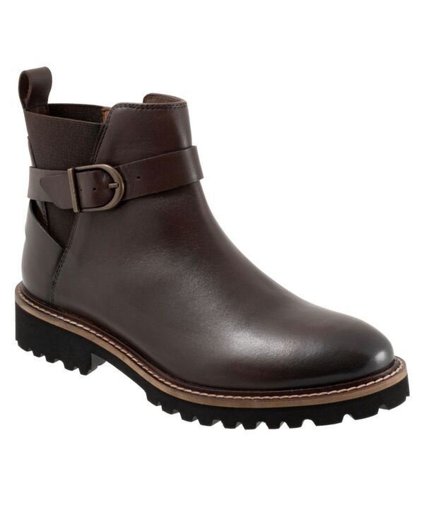 ソフトウォーク レディース シューズ ブーツ・レインブーツ SoftWalk Ina Boot Dark brown ブラウン