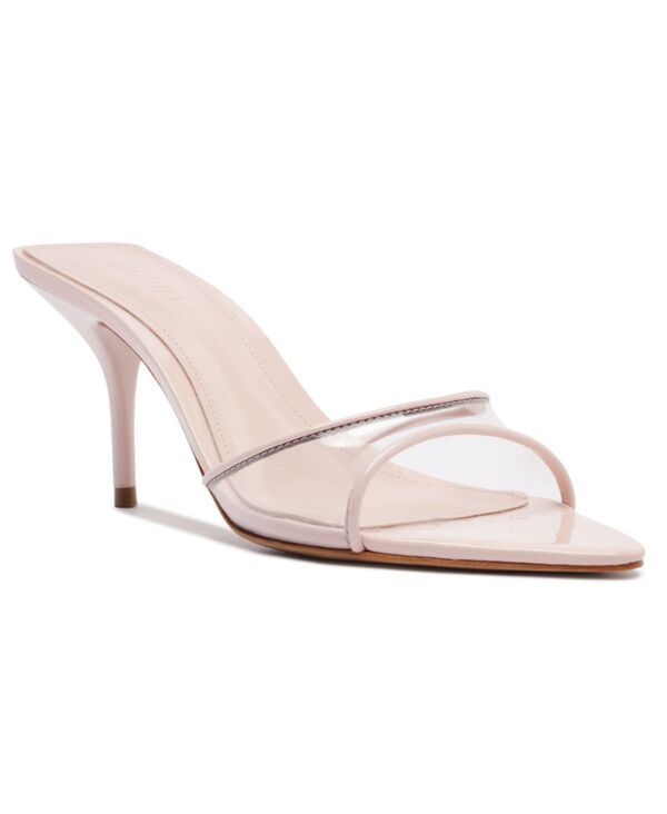 シュッツ レディース シューズ スリッポン・ローファー サンダル Schutz Womens Elodie Vinyl SlipOn Dressandals TransparenteCotton Ca