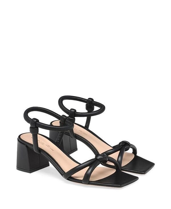 ジャンヴィト ロッシ レディース シューズ サンダル Gianvito Rossi Womens Juno 55 Sandals Black Nappa Leather ブラック