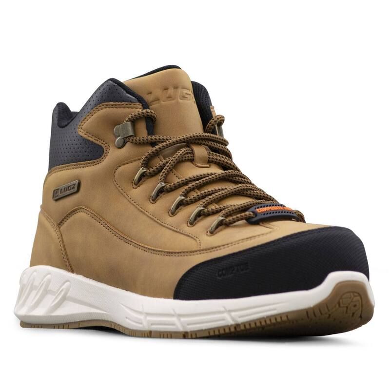 ラグズ レディース シューズ ブーツ・レインブーツ Lugz Rapid Mens Composite Toe Chukka Boots Honey Brown Dkbrown ブラウン