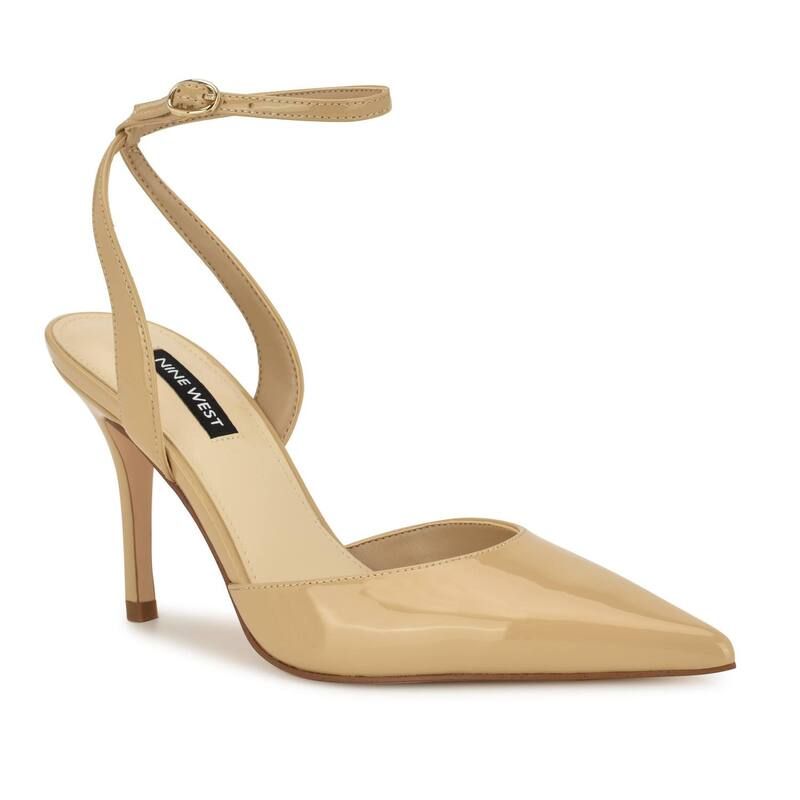 ナインウェスト レディース シューズ パンプス ヒール Nine West Grana Womens Pointy Toe Stiletto Heel Dress Pumps Light Natura