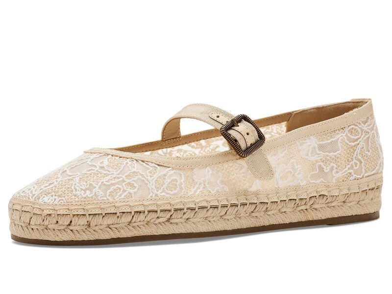 ラッキーブランド レディース シューズ ヒール フラワー柄 サンダル レース フラワー Lucky Brand Orlyna Floralace Sandal NaturalNatural