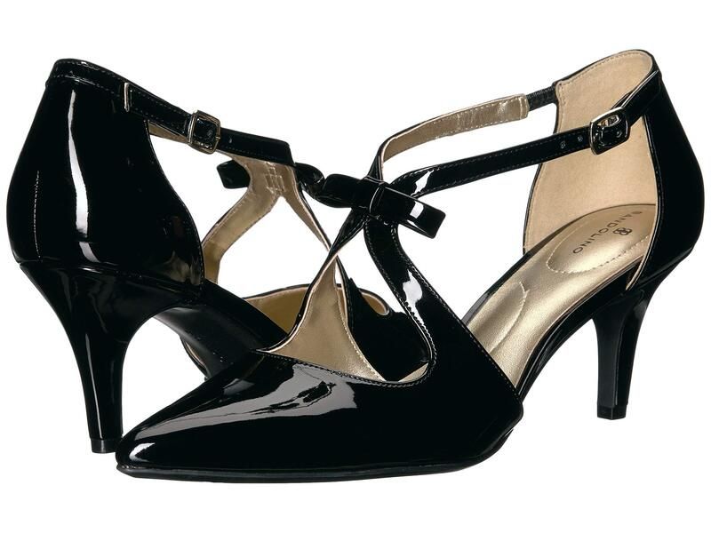 バンドリーノ レディース シューズ ヒール Bandolino Zeffer Pump Black Synthetic ブラック