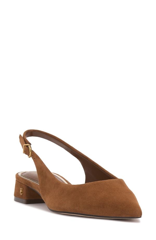 ヴィンスカムート レディース シューズ パンプス Vince Camuto Valiey Slingback Flat Burnt Sugar