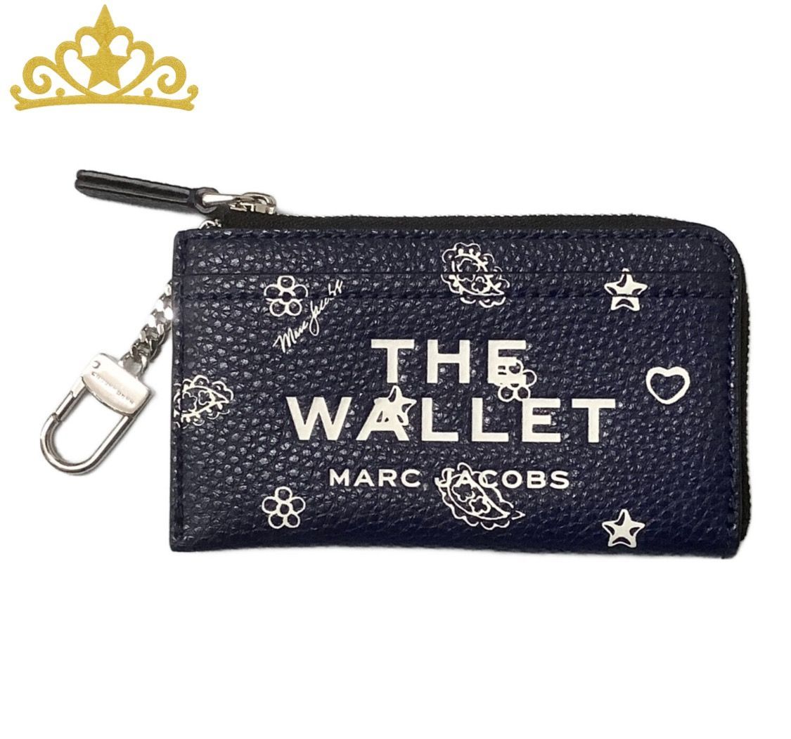 MARC JACOBS The Bandana Top Zip コンパクトウォレット マークジェイコブス 小銭入れ