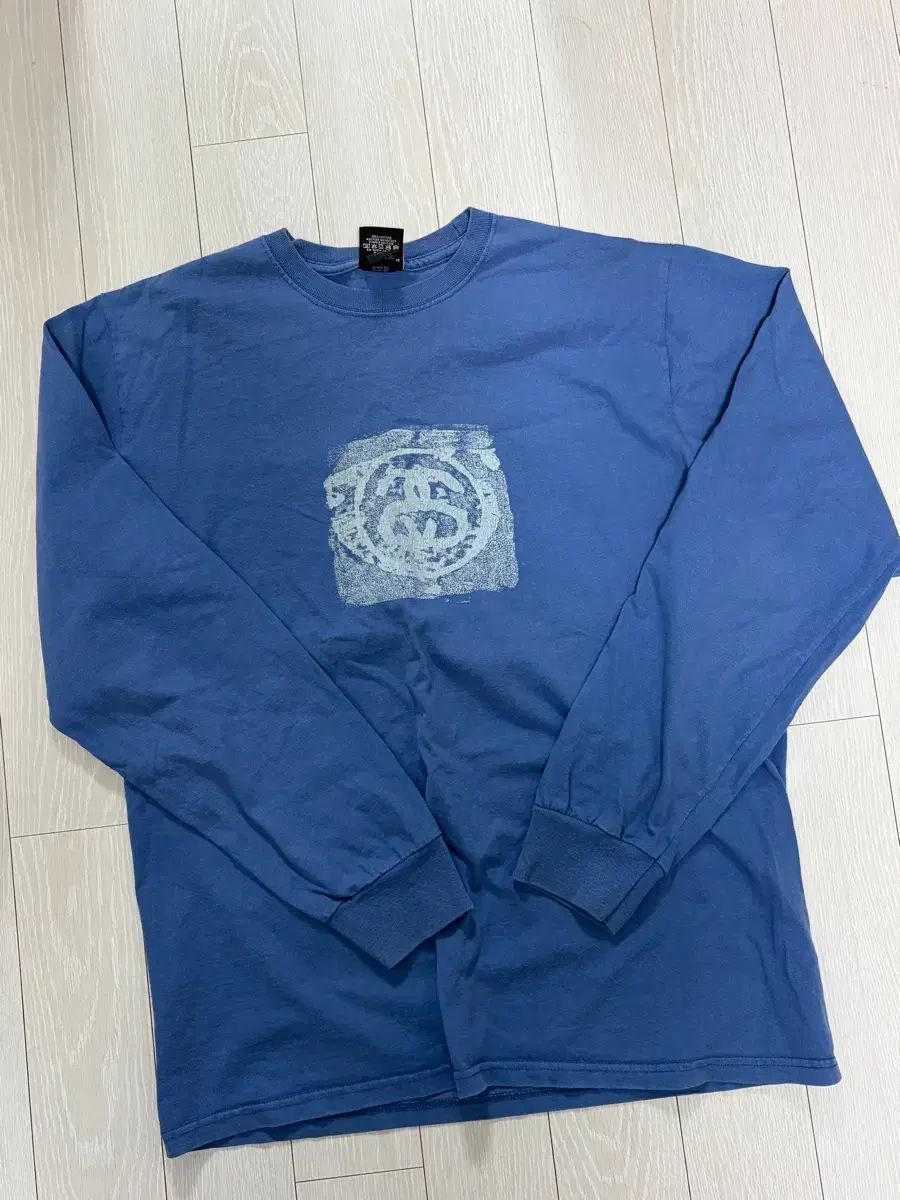 STUSSY ウール ロングスリーブ Tシャツ (m)