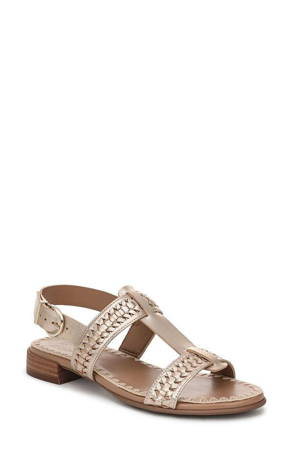 ナチュライザー レディース シューズ サンダル Naturalizer Nia Slingback Sandalight Champagne シャンパン
