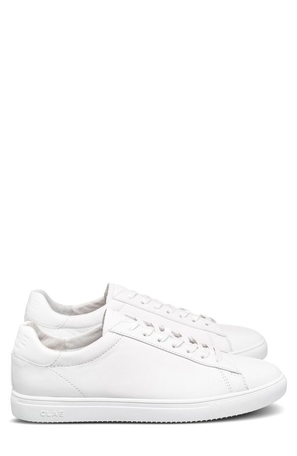 クラエ メンズ シューズ スニーカー CLAE Bradley Sneaker Triple White Leather ホワイト