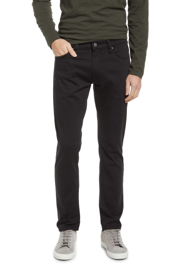 ３４ヘリテージ メンズ ボトムス デニムパンツ スリムフィット ジーンズ 34 Heritage Cool Slim Fit Jeanselect Double Black ブラック