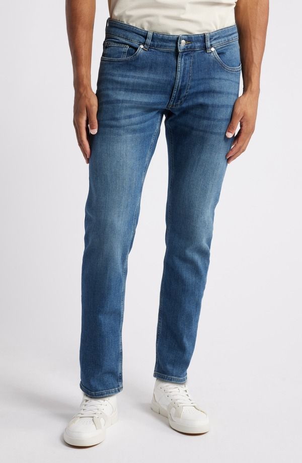 ピーター・ミラー メンズ ボトムス デニムパンツ ストレート ジーンズ Peter Millar Crown Crafted Washed Five Pocket Straight Leg Jeans