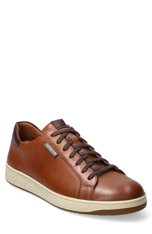 メフィスト メンズ シューズ スニーカー Mephisto Hasko Low Top Sneaker Hazelnut