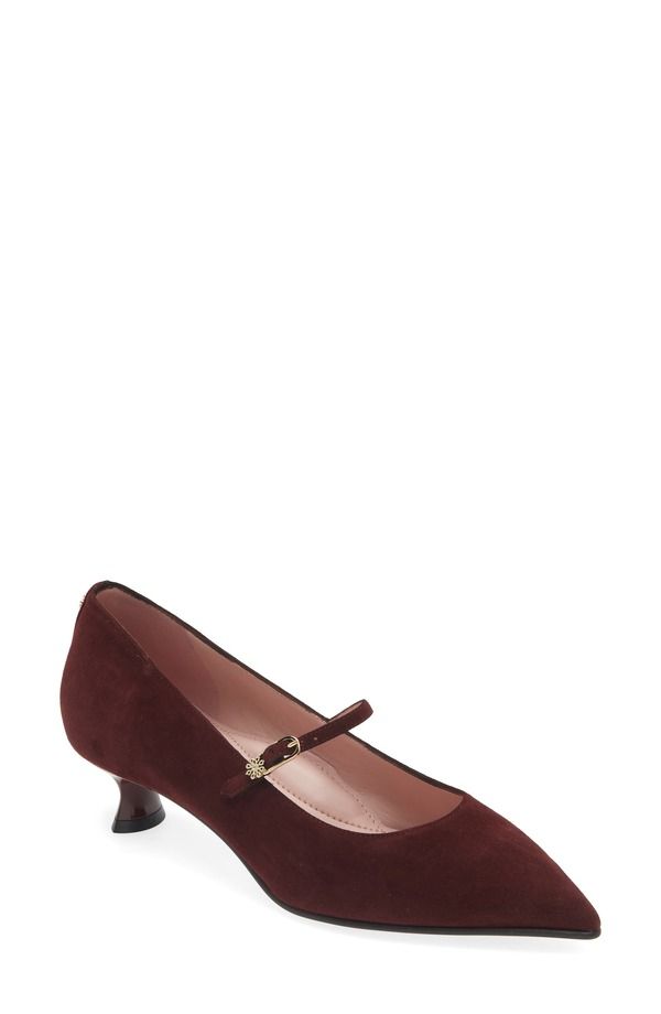 ナオト レディース シューズ ヒール Naot Rosalie Pointed Toe Pump Burgundy Suede バーガンディ