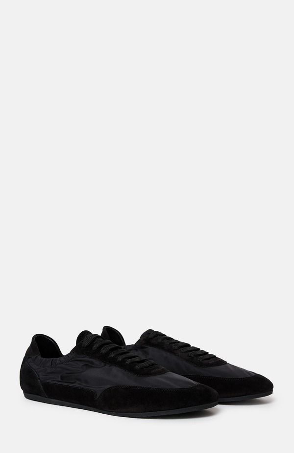 スカロッソ メンズ シューズ スニーカー SCAROSSO Leggera Sneakers Black Nylon ブラック