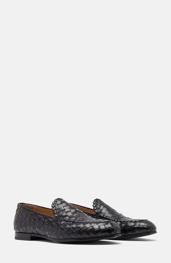 スカロッソ メンズ シューズ ローファー SCAROSSO Vittorio Loafers Black Calf ブラック