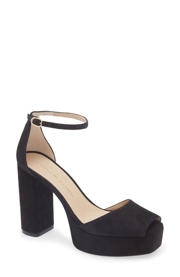 スチュアート ワイツマン レディース シューズ ヒール プラットフォーム サンダル アンクル Stuart Weitzman Sabrina Platform Ankle Strap Sandal B