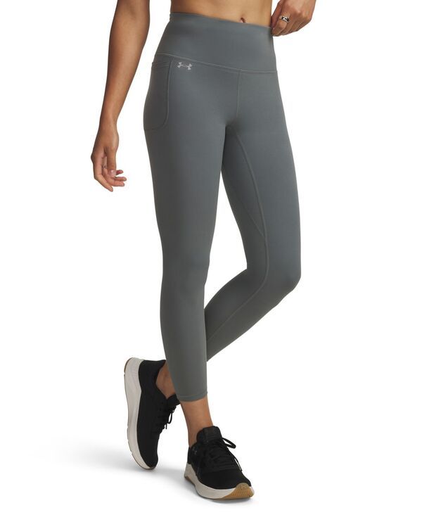 【送料無料】 アンダーアーマー レディース レギンス ボトムス Womens Motion Ankle Leggings Clay Green Titanium